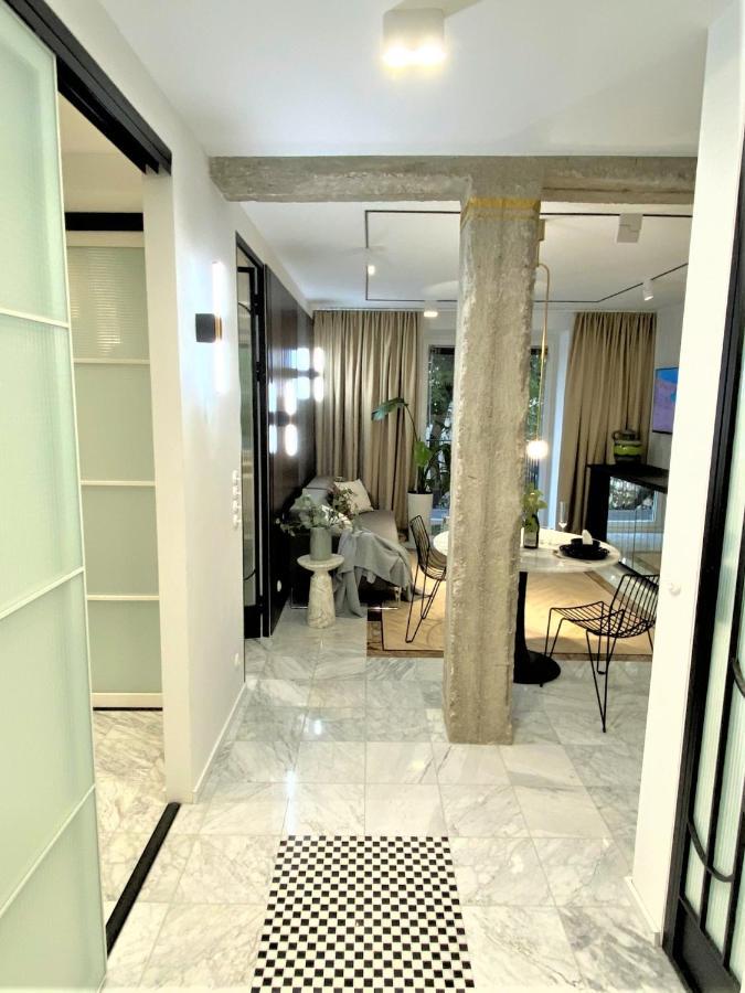Design+Luxus Apartment Im Zentrum! +Netflix Warsaw Luaran gambar