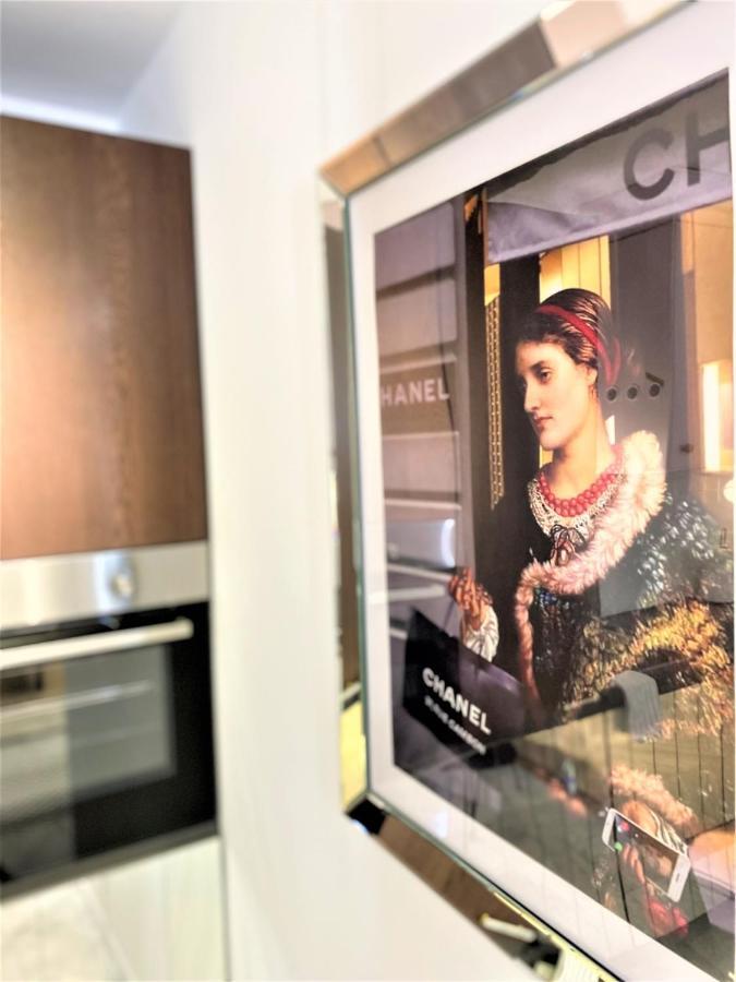 Design+Luxus Apartment Im Zentrum! +Netflix Warsaw Luaran gambar