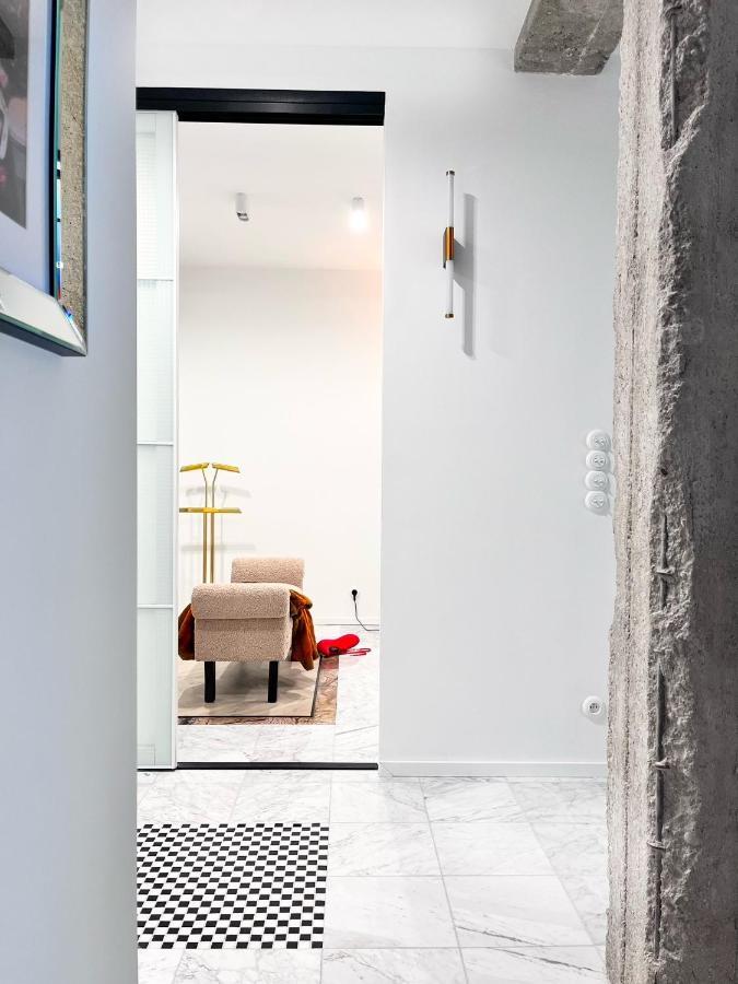 Design+Luxus Apartment Im Zentrum! +Netflix Warsaw Luaran gambar