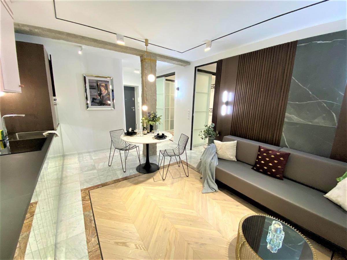 Design+Luxus Apartment Im Zentrum! +Netflix Warsaw Luaran gambar